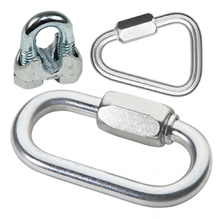 Quick Links & Rope Clips